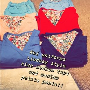 Koi Katlyn style Scrubs Each set Sold Separately.